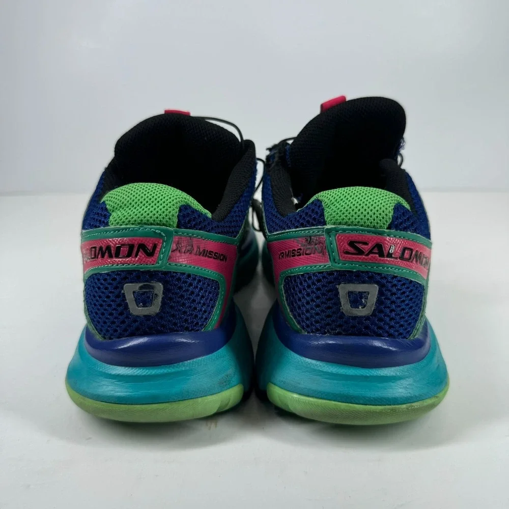 Salomon XR Mission 1 Women's US 8.5 Blue Hiking Trail Running Sneakers 369533